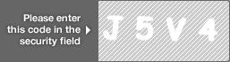 captcha code for visual authentication  letter J number 5 letter V number 4